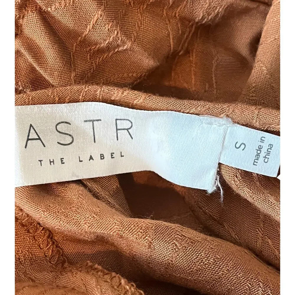 ASTR the Label dress floral cutout long sleeve midi size Small S - Picture 5 of 5